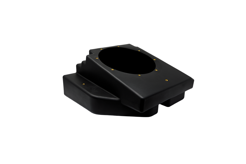 Can-Am® Maverick R 10" Rear Driver Subwoofer Enclosure (4-SEAT MODELS) – Unloaded | UTVS-R-ENC-DRIVER-4R