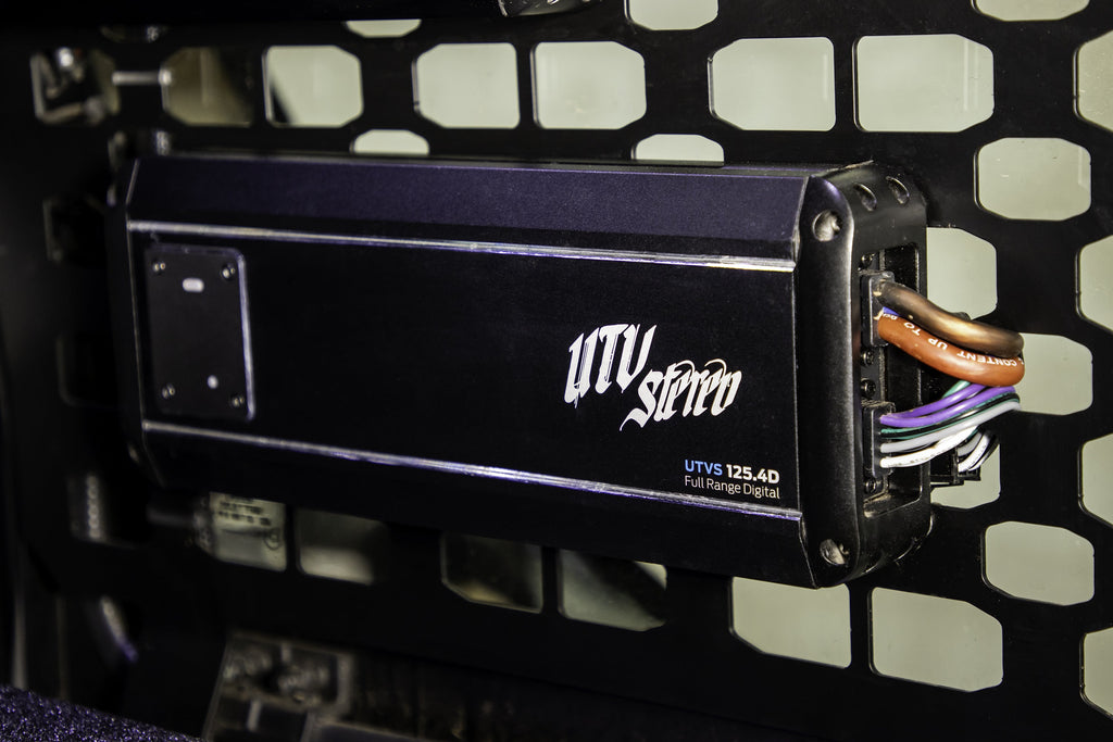 Signature Series 800W 4-Channel Amplifier | UTVS125.4D Kawasaki
