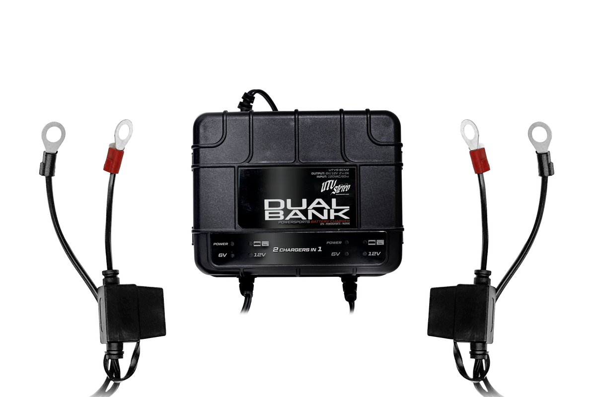 Dual-Bank Battery Charger / Maintainer | UTVS-BCM2