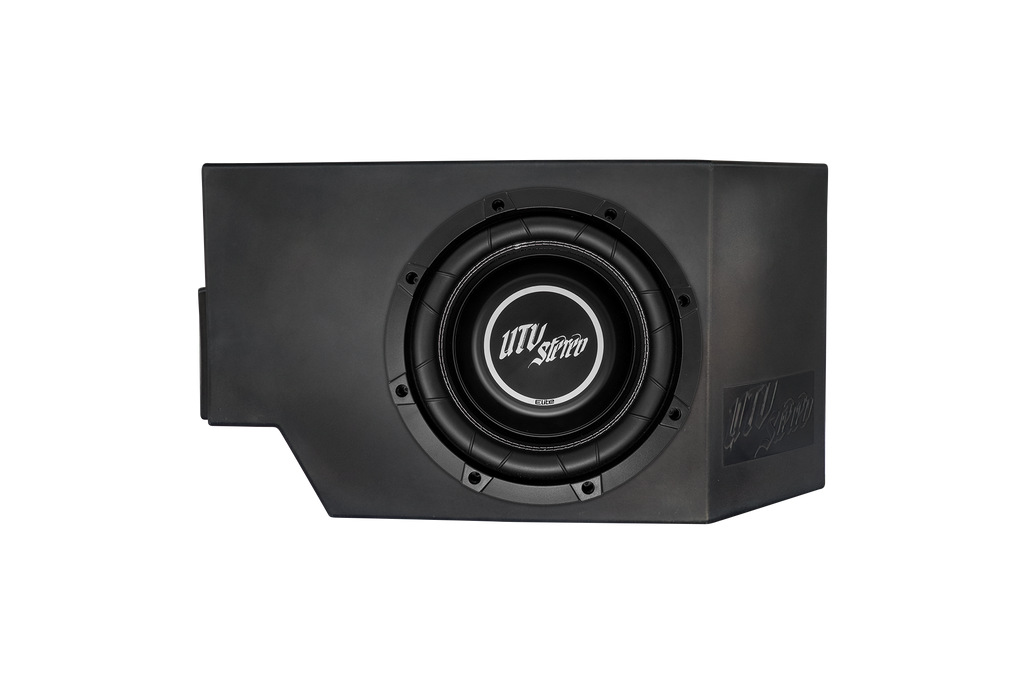 Can-Am® Defender HD10 Vented 10" Passenger Subwoofer Enclosure Unloaded | UTVS-DEF-VENC-PASS
