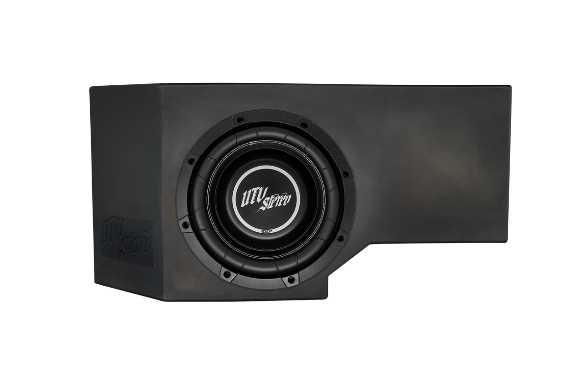 Can-Am® Defender HD10 Vented 10" Passenger Subwoofer Enclosure Unloaded | UTVS-DEF-VENC-PASS