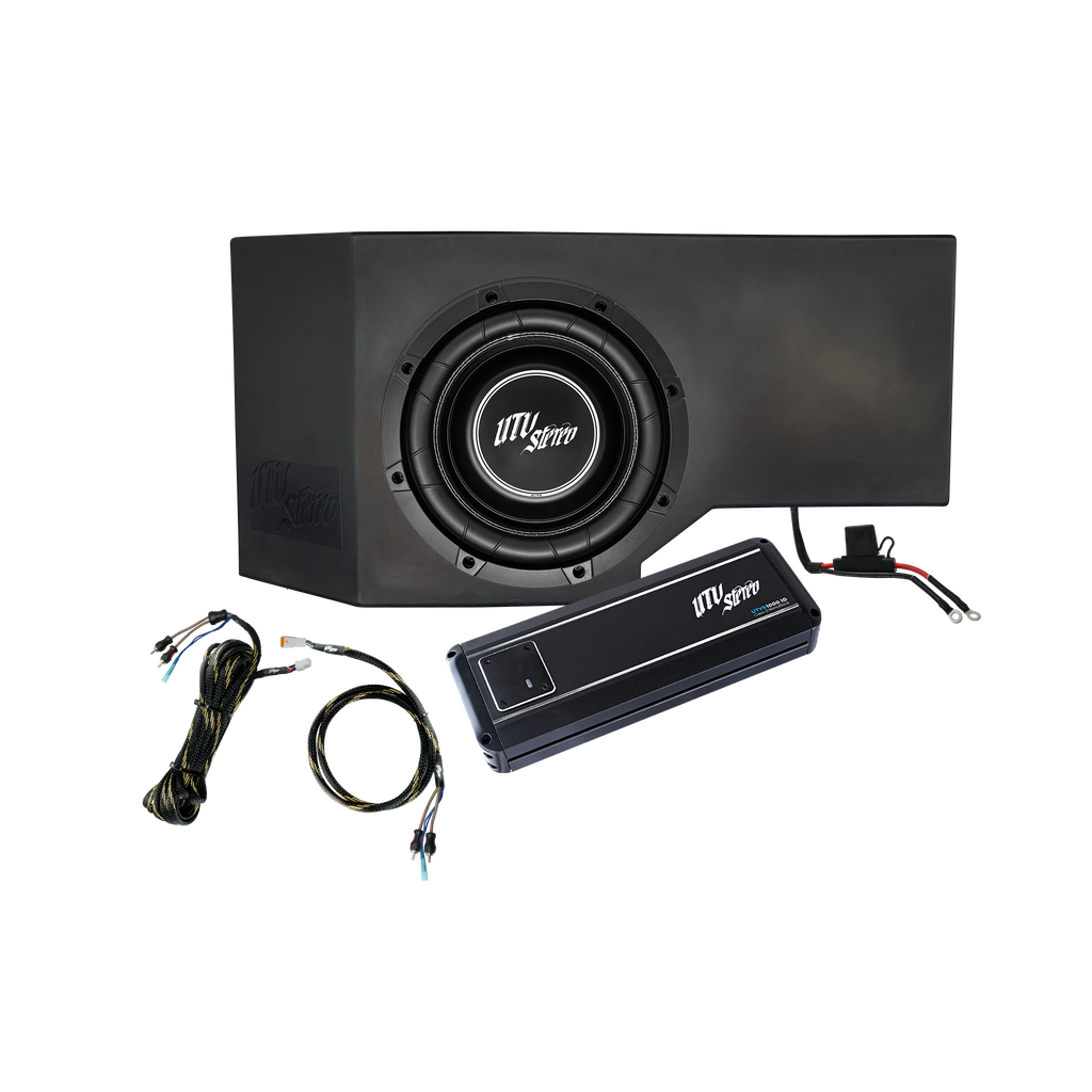 Can-Am® Defender HD10 1000W Single Passenger Side 10" Subwoofer Kit | UTVS-DEF-SUB-1000