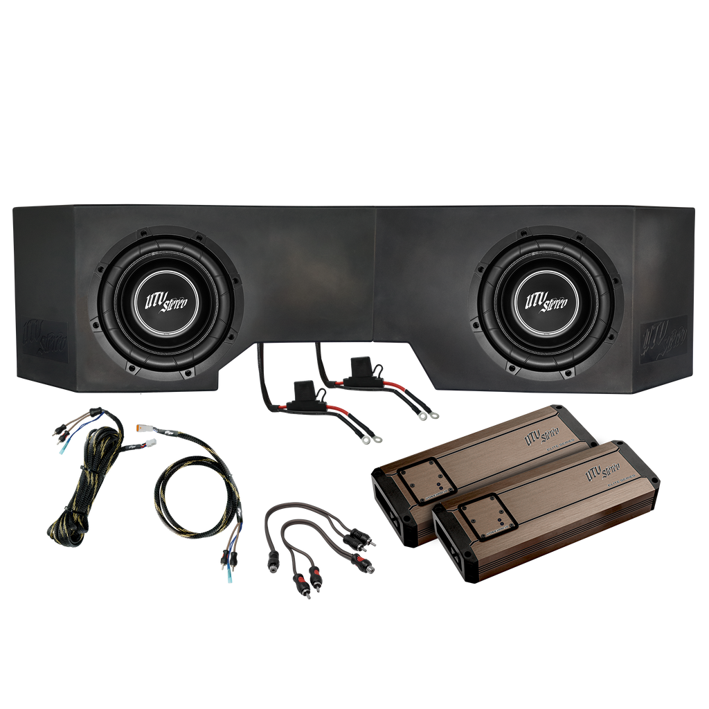 Can-Am® Defender HD10 2400W Dual 10"Subwoofer Kit | UTVS-DEF-SUB-2400-2