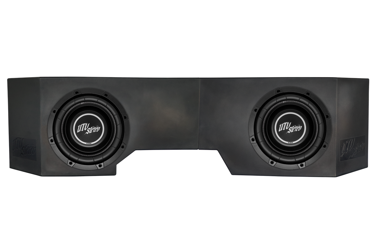 Can-Am® Defender HD10 Vented 10" Passenger Subwoofer Enclosure Unloaded | UTVS-DEF-VENC-PASS