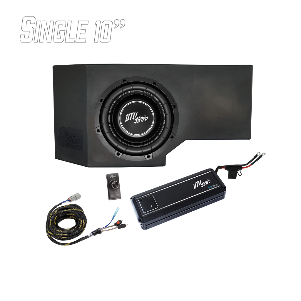 Can-Am® Defender HD11 1000W Single 10" Subwoofer Kit | UTVS-DEF2-1000-1-GO