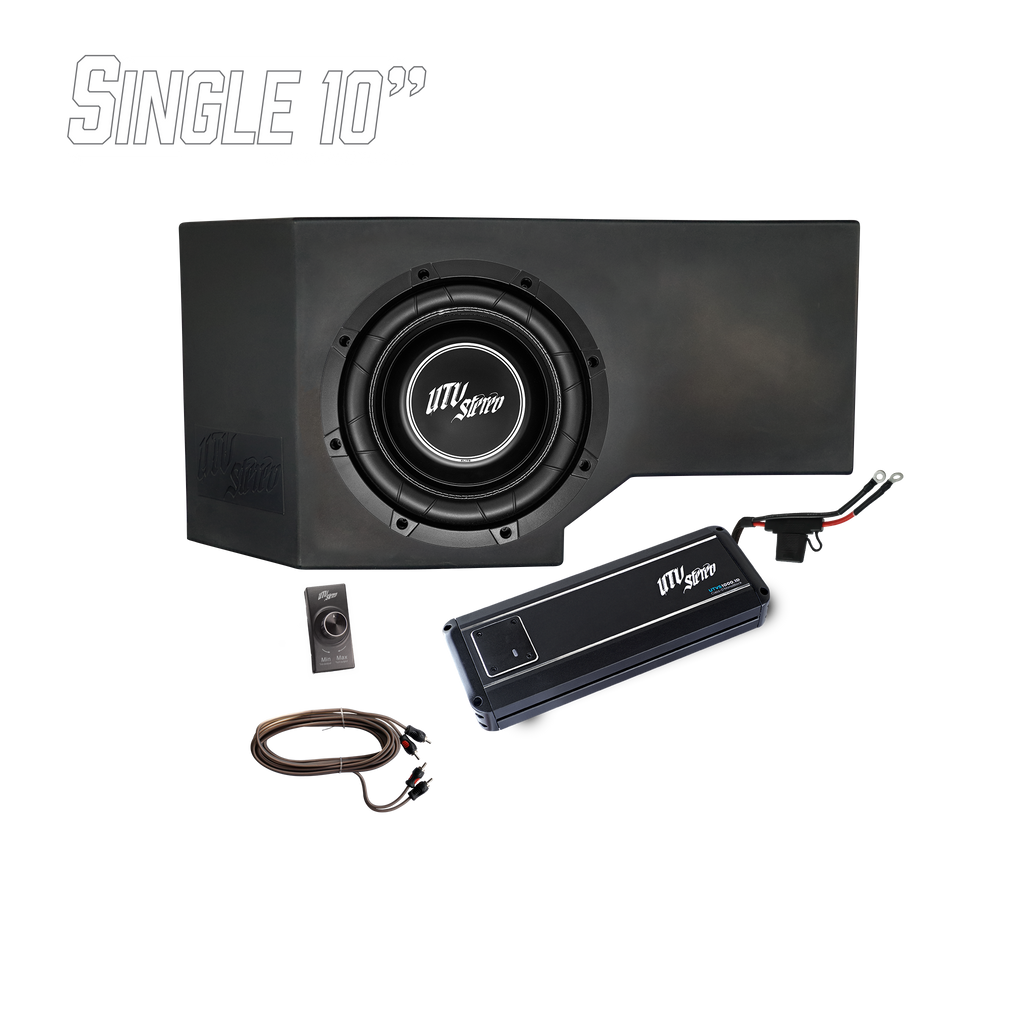 Can-Am® Defender HD11 1000W Single 10" Subwoofer Kit | UTVS-DEF2-1000-1-GO