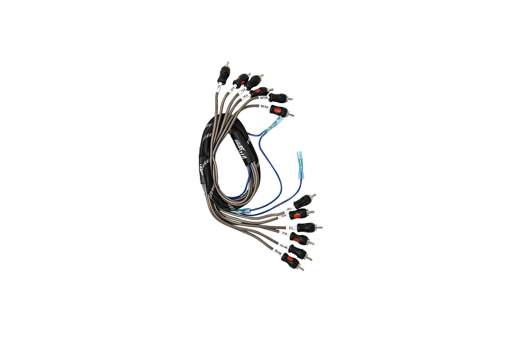 UTV Stereo 6-Channel RCA Harness - Front, Rear, Subwoofer, + Remote | UTVS-HRN-RCA-3