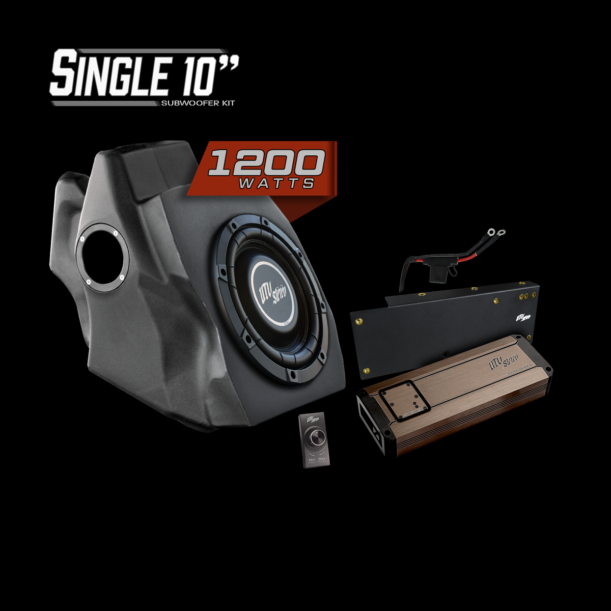 '20-'24 RZR® Pro Series 1200W Subwoofer Kit | UTVS-PRO-SUB-1200-1