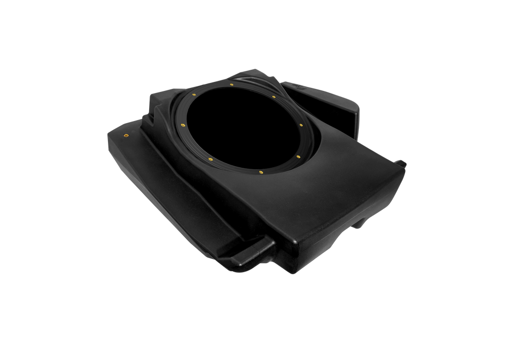 Can-Am® Maverick R 10" Front Passenger Subwoofer Enclosure (4-SEAT MODELS) – Unloaded | UTVS-R-ENC-PASS-4F