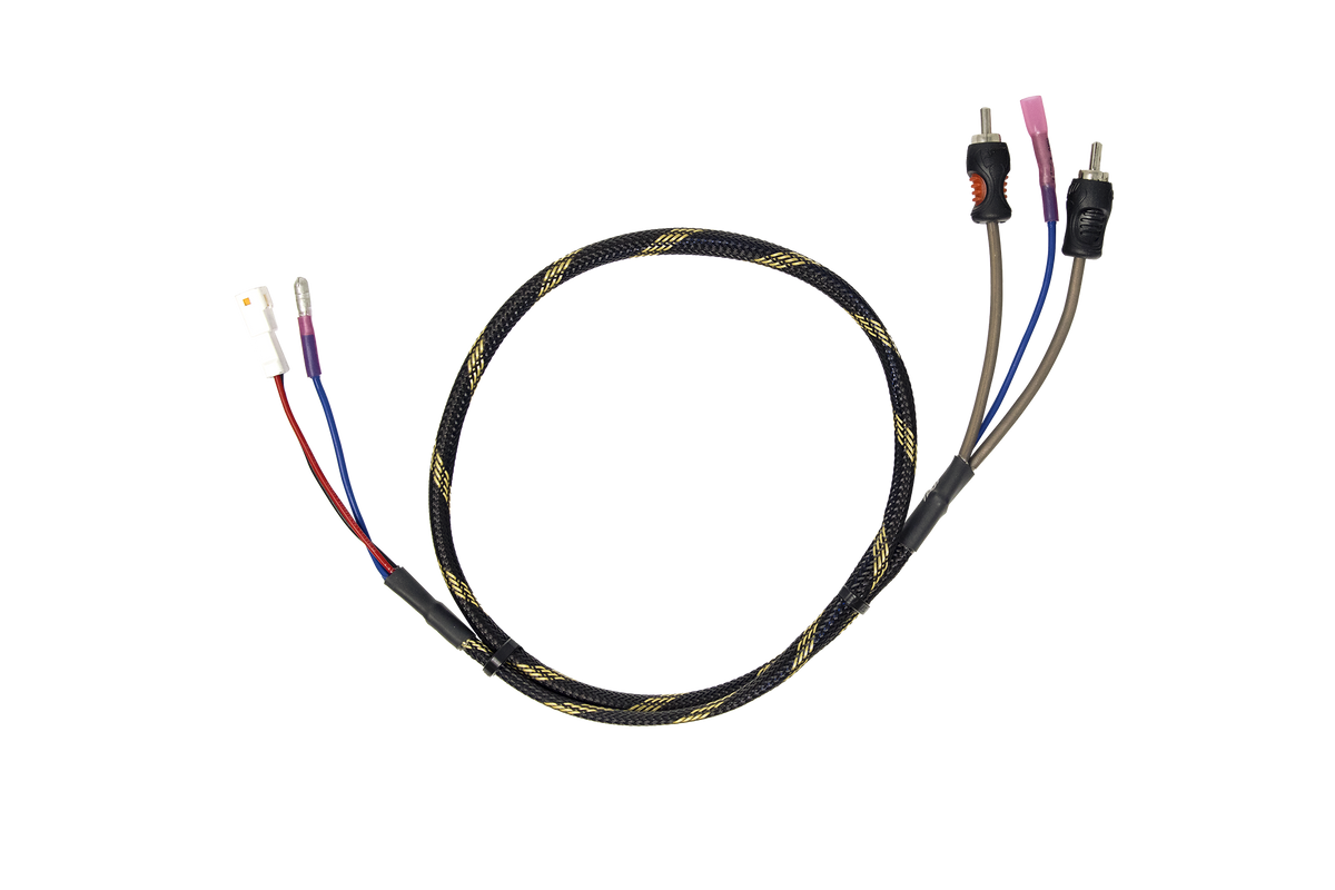 Can-Am® Maverick R BRP GO Subwoofer RCA Output Harness + Remote | UTVS-R-GO-SUB-OUT