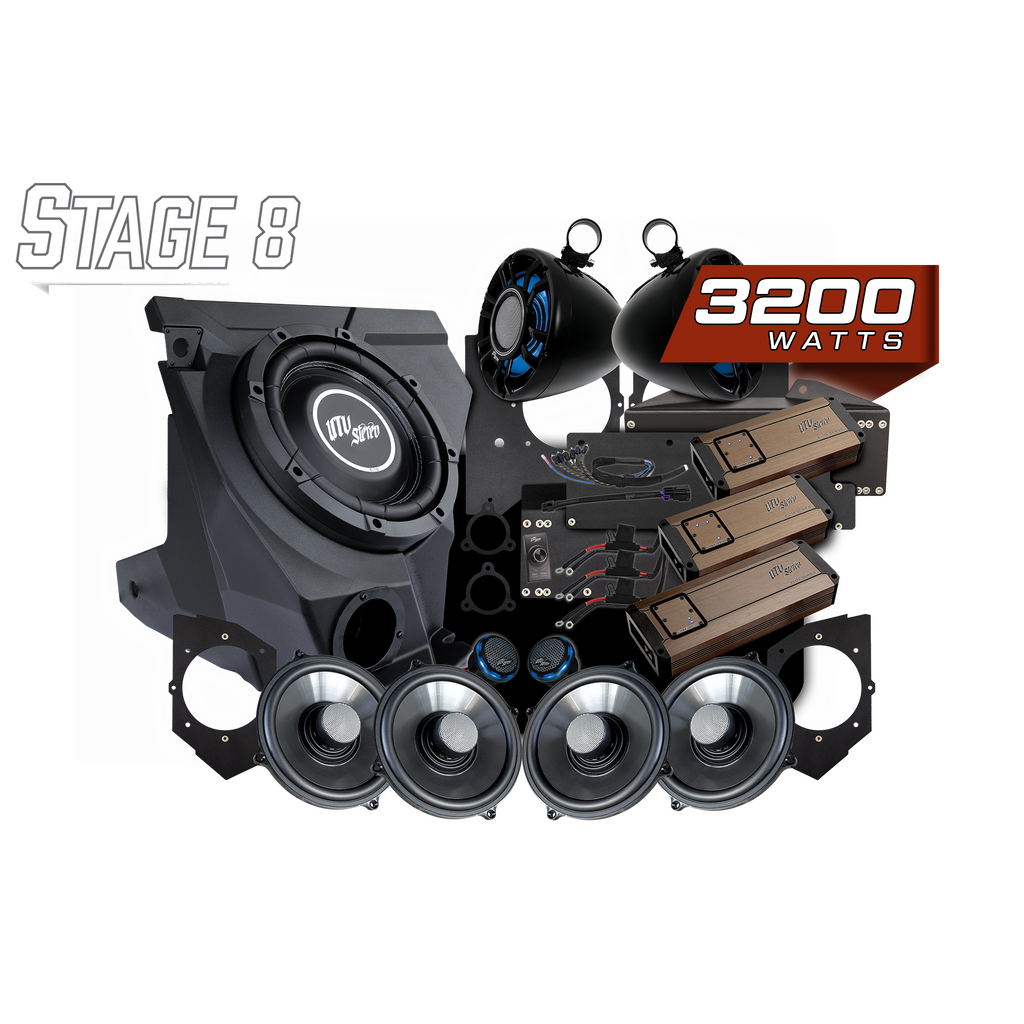 KAWASAKI® TERYX H2 GARMIN TREAD® Elite Stage 8 Stereo Kit | UTVS-H2-S8-GRM