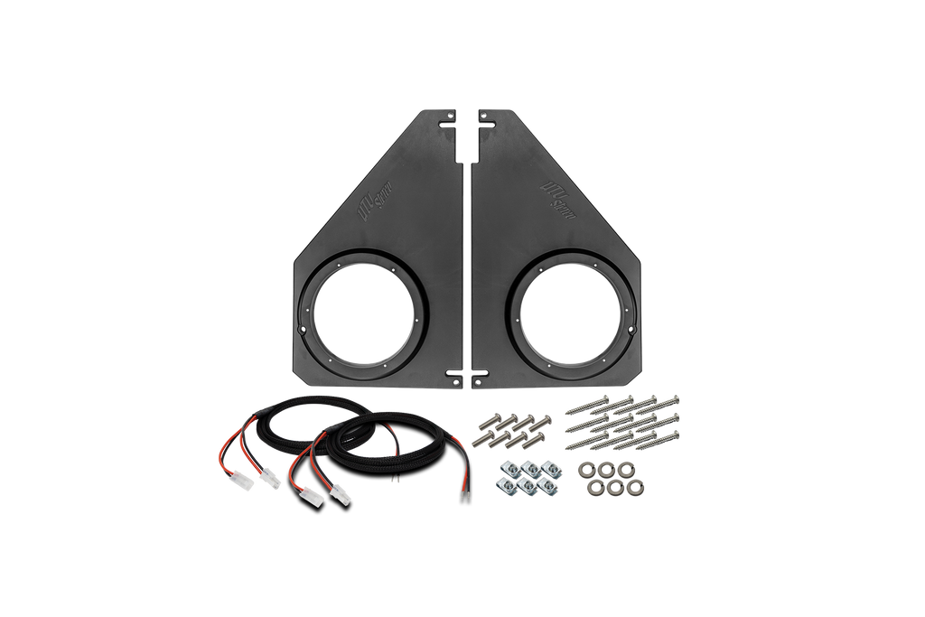Polaris® Ranger 1500 Front Overhead Speaker Adapters (Pair) V2 | UTVS-RNG-OSA-FRONT