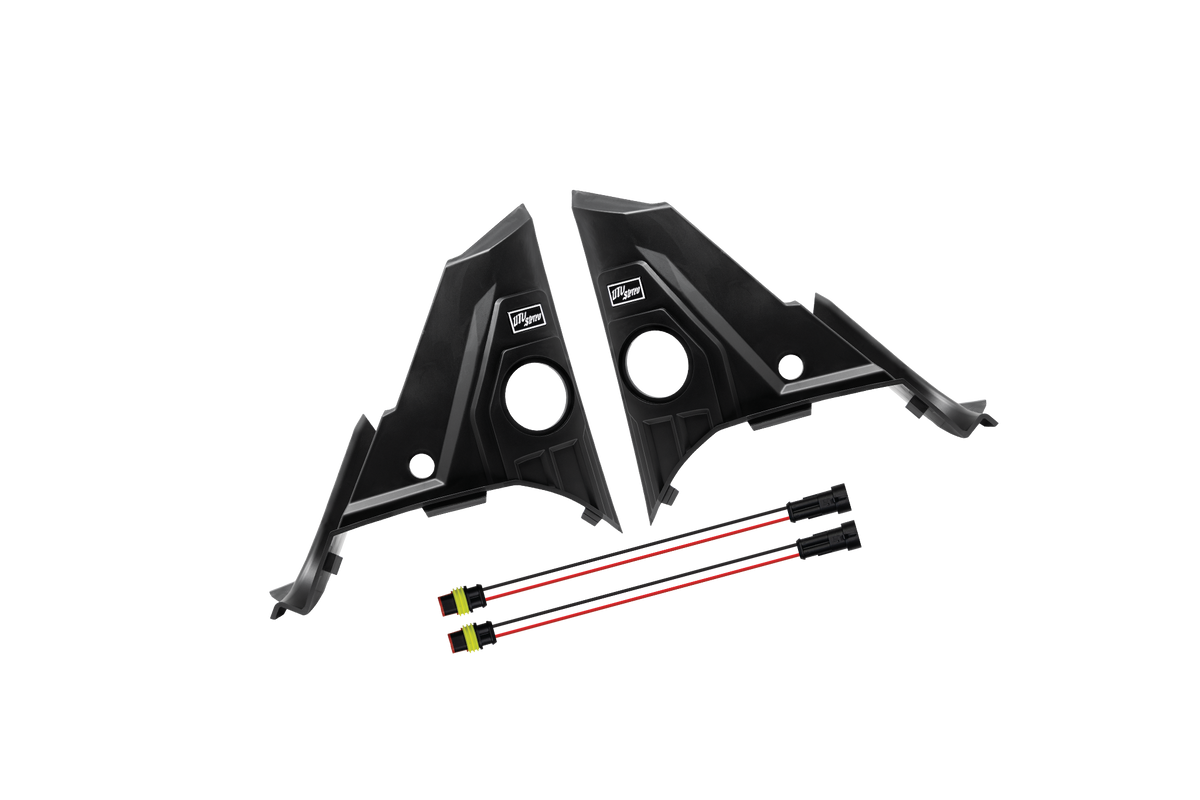 Polaris® Ranger 1500 A-Pillar Tweeter Adapter (Pair) V2 | UTVS-RNG-TSA