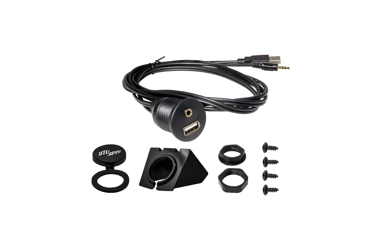 Can-Am® X3 JVC KD-MR1BTS Lower Head Unit Mount | UTVS-X3-HUMT-LW-JVC