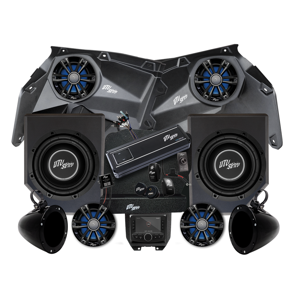 Can-Am® X3 Signature Series Stage 6 Stereo Kit | UTVS-X3-S6-S