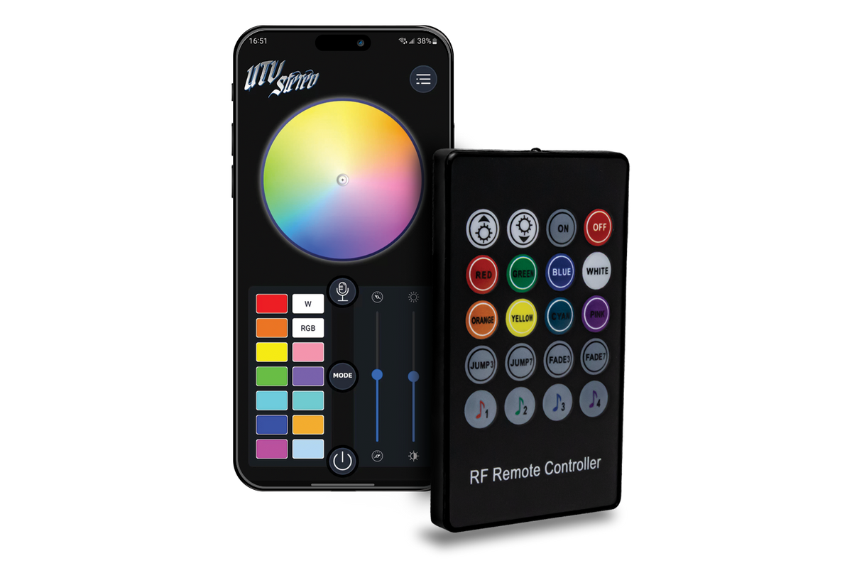 Pro Series 1" Tweeter w/ Built In RGB LED (Pair) | UTVS-PTW