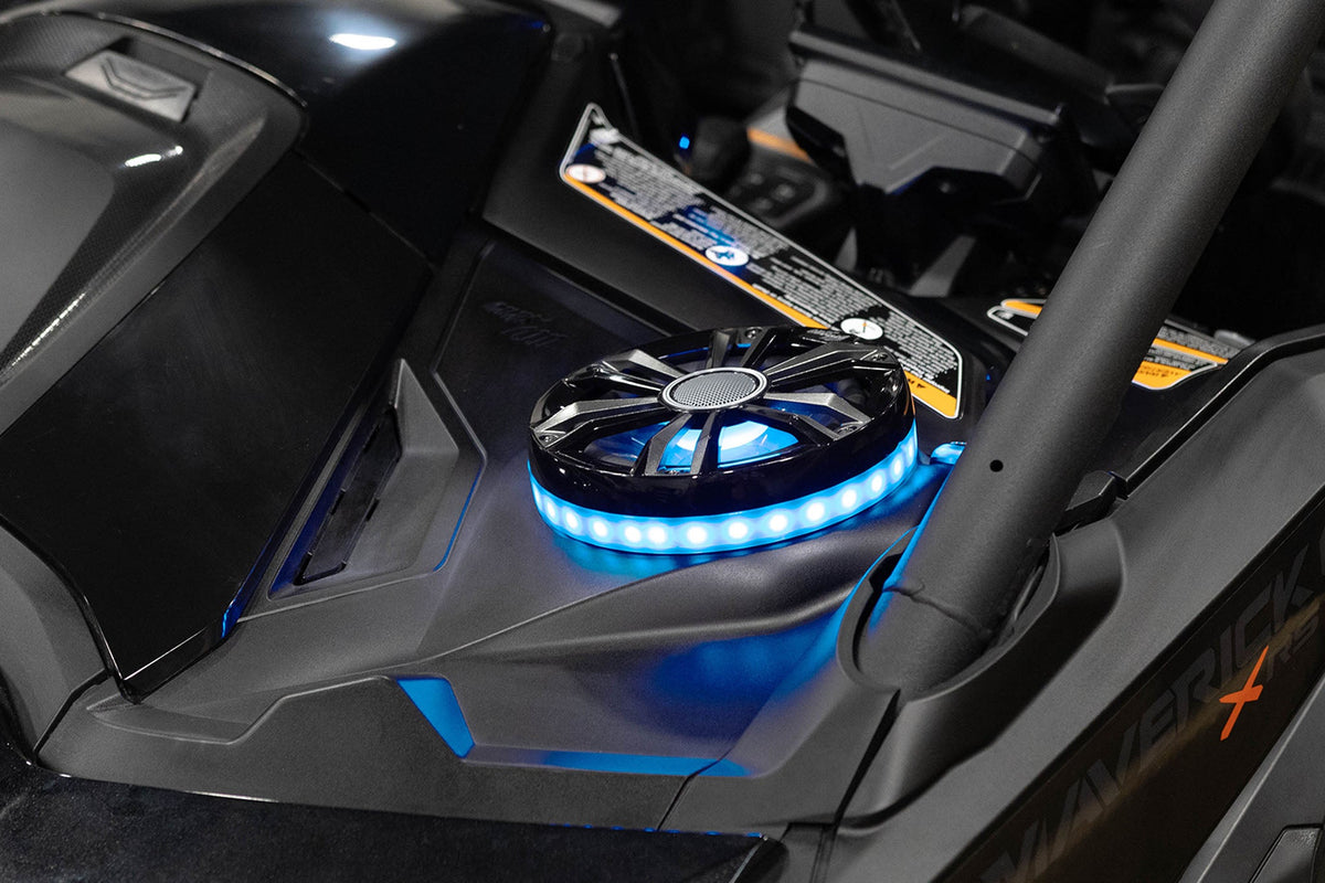 Can-Am® Maverick R 6.5" Dash Panel Speaker Mounts | UTVS-R-DP65