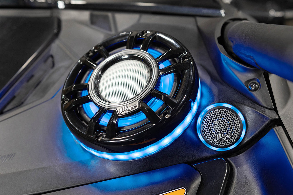 Can-Am® Maverick R 6.5" Dash Panel Speaker Mounts | UTVS-R-DP65