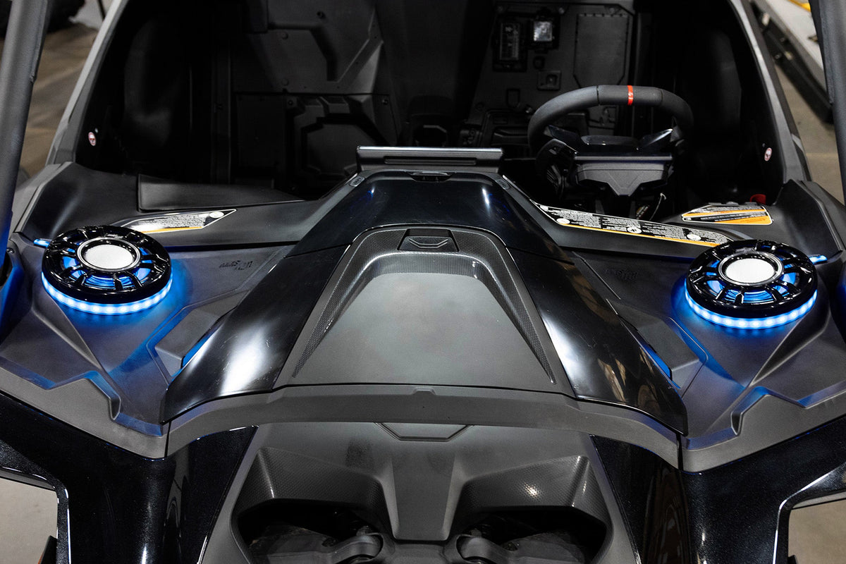Can-Am® Maverick R 6.5" Dash Panel Speaker Mounts | UTVS-R-DP65