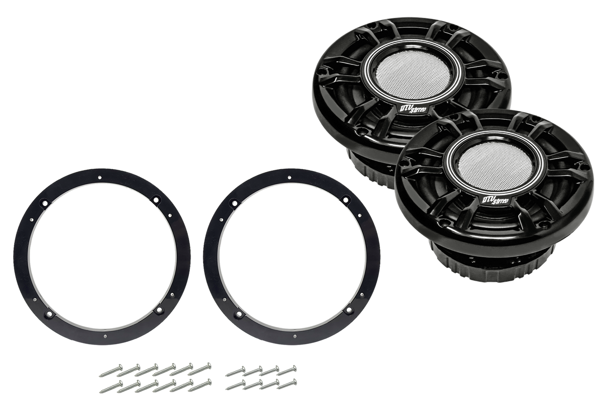 Polaris Xpedition 6.5" Front Speaker Adapters | UTVS-XPD-FSA