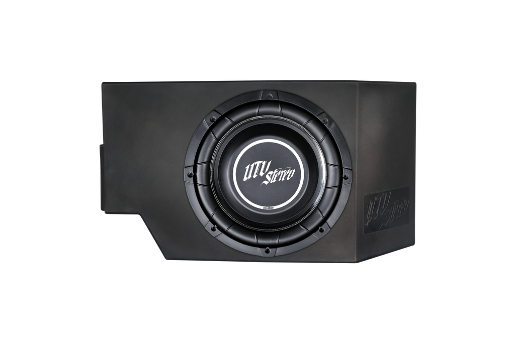 Can-Am® Defender HD10 Vented 10" Passenger Subwoofer Enclosure Unloaded | UTVS-DEF-VENC-PASS