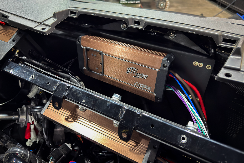 Kawasaki® Teryx H2 Firewall Amplifier Mount | UTVS-H2-AMPMT-FW