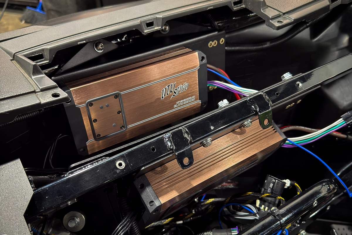 Kawasaki® Teryx H2 Firewall Amplifier Mount | UTVS-H2-AMPMT-FW
