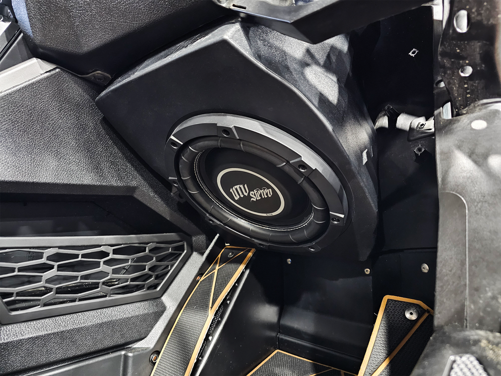 '20-'24 RZR® Pro Series 10" Vented Dash Subwoofer Enclosure | UTVS-PRO-VENC-DASH-10