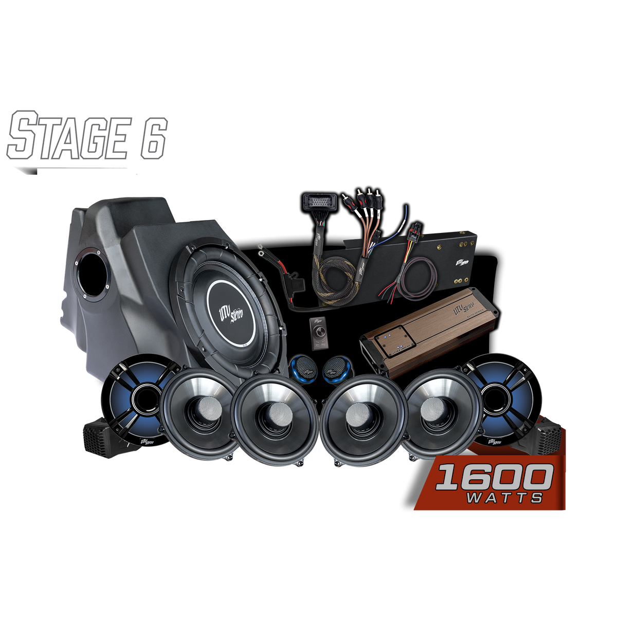 '25-'26 RZR® Pro Series Ride Command® Stage 6 Stereo Kit | UTVS-PRO2-S6-RC