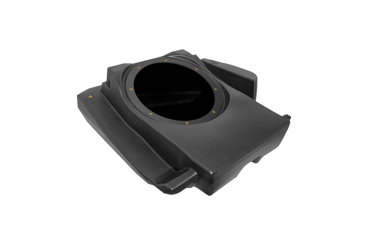 Can-Am® Maverick R 10" Front Passenger Subwoofer Enclosure (4-SEAT MODELS) – Unloaded | UTVS-R-ENC-PASS-4F