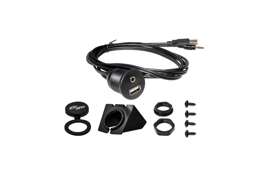 '26 RZR® Pro R w/ 10.4" Touchscreen Head Unit Mount | UTVS-PRO2-HUMT-104-DASHKIT-RKR